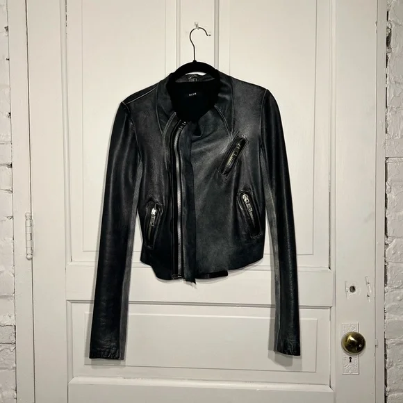 ジャケット・アウター blurred clothing LEATHER SPORTS JACKET The Blurred Clothing Leather Sports Jacket/Leather Blouson